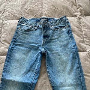 High waisted luck brand jeans. Worn 3 times.